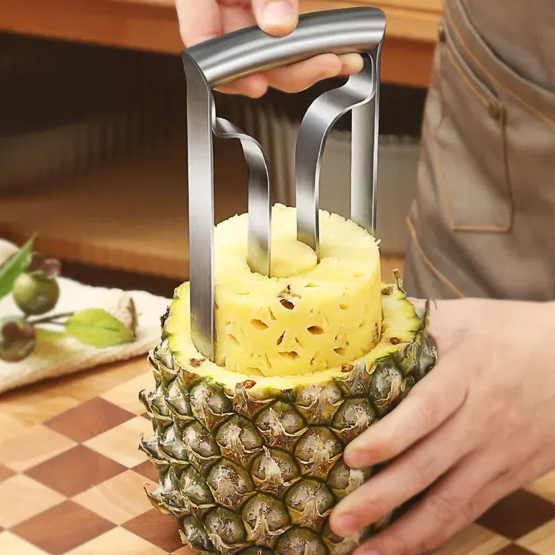 1PC Pineapple Knife Peeler Pineapple Peeler Household Stainless Steel Fruit Peeler Eye Cutting Pineapple Tool Kitchen Gadgets