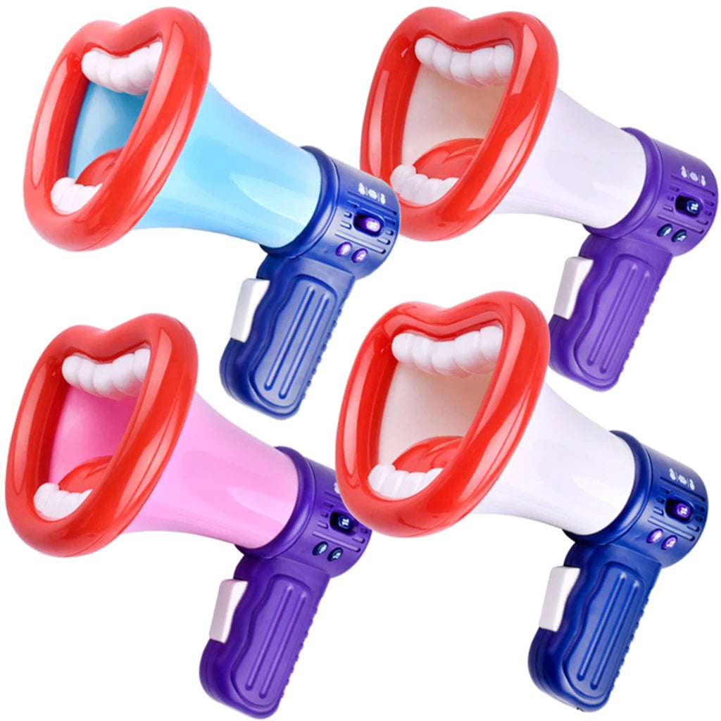 Funny Voice Changer Modifiers Toy Party Favors Novelty Kid Birthday Gifts Voice Changer Spoof Microphone Megaphone Toy