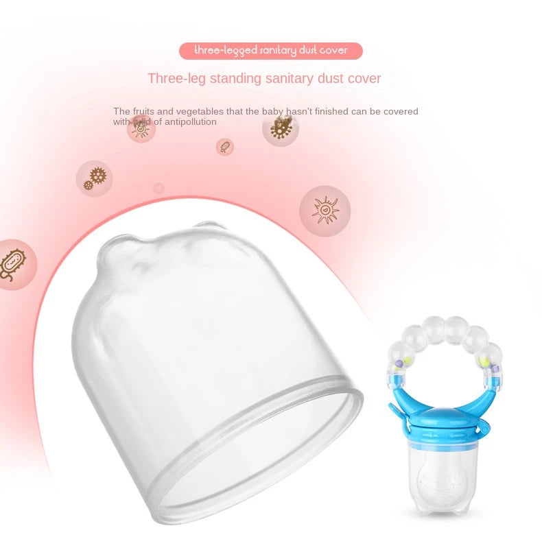 Baby Teether for Teeth Bebe Pacifier Fresh Food Feeder Babies accessories newborn Silicone Rice Cereal Fruit Bottle Squeeze