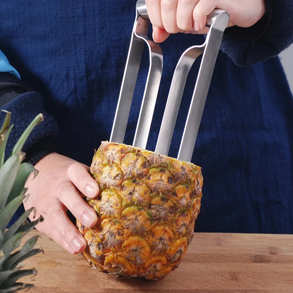 1PC Pineapple Knife Peeler Pineapple Peeler Household Stainless Steel Fruit Peeler Eye Cutting Pineapple Tool Kitchen Gadgets